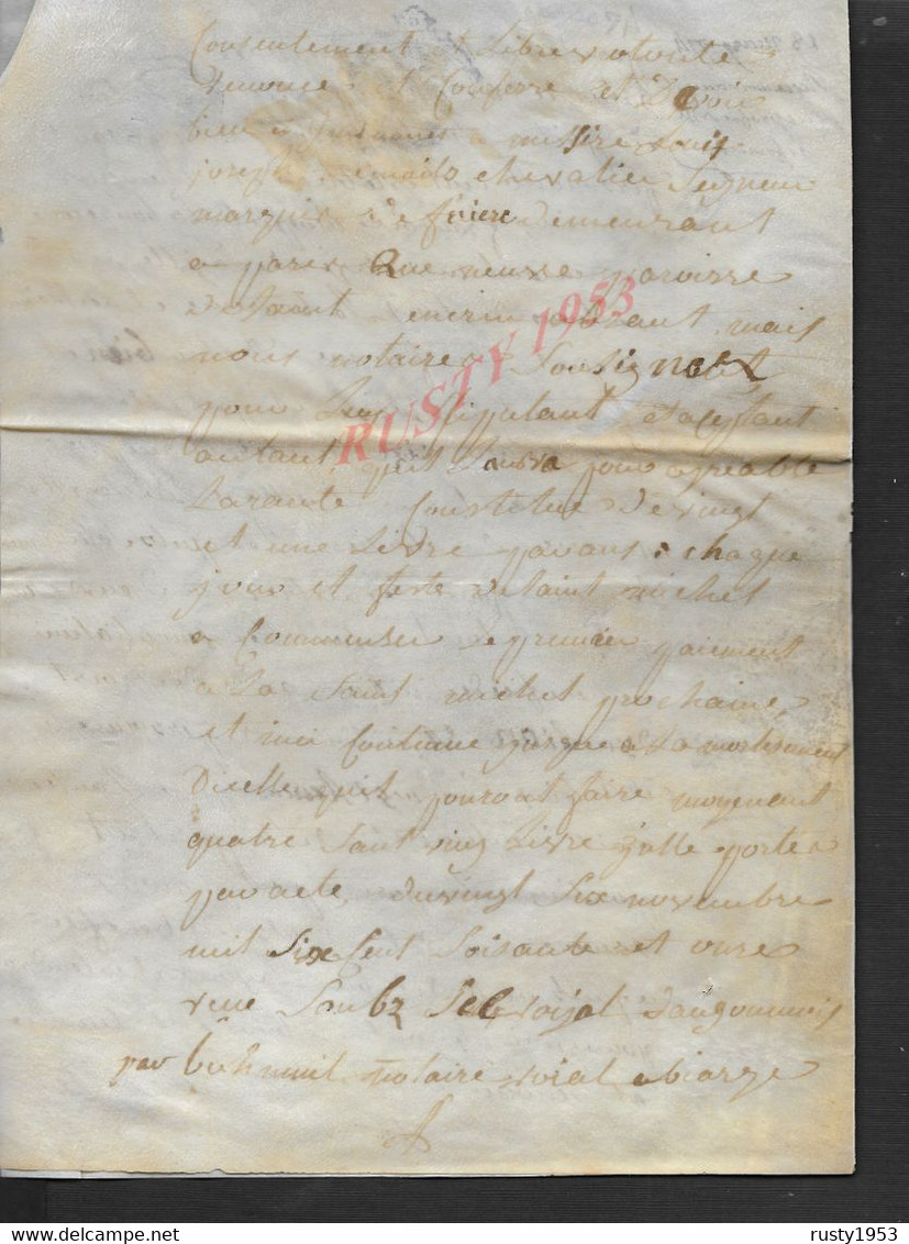 LETTRE DE 1764 CACHET GÉNÉRALITÉ POITIERS : - Matasellos Generales