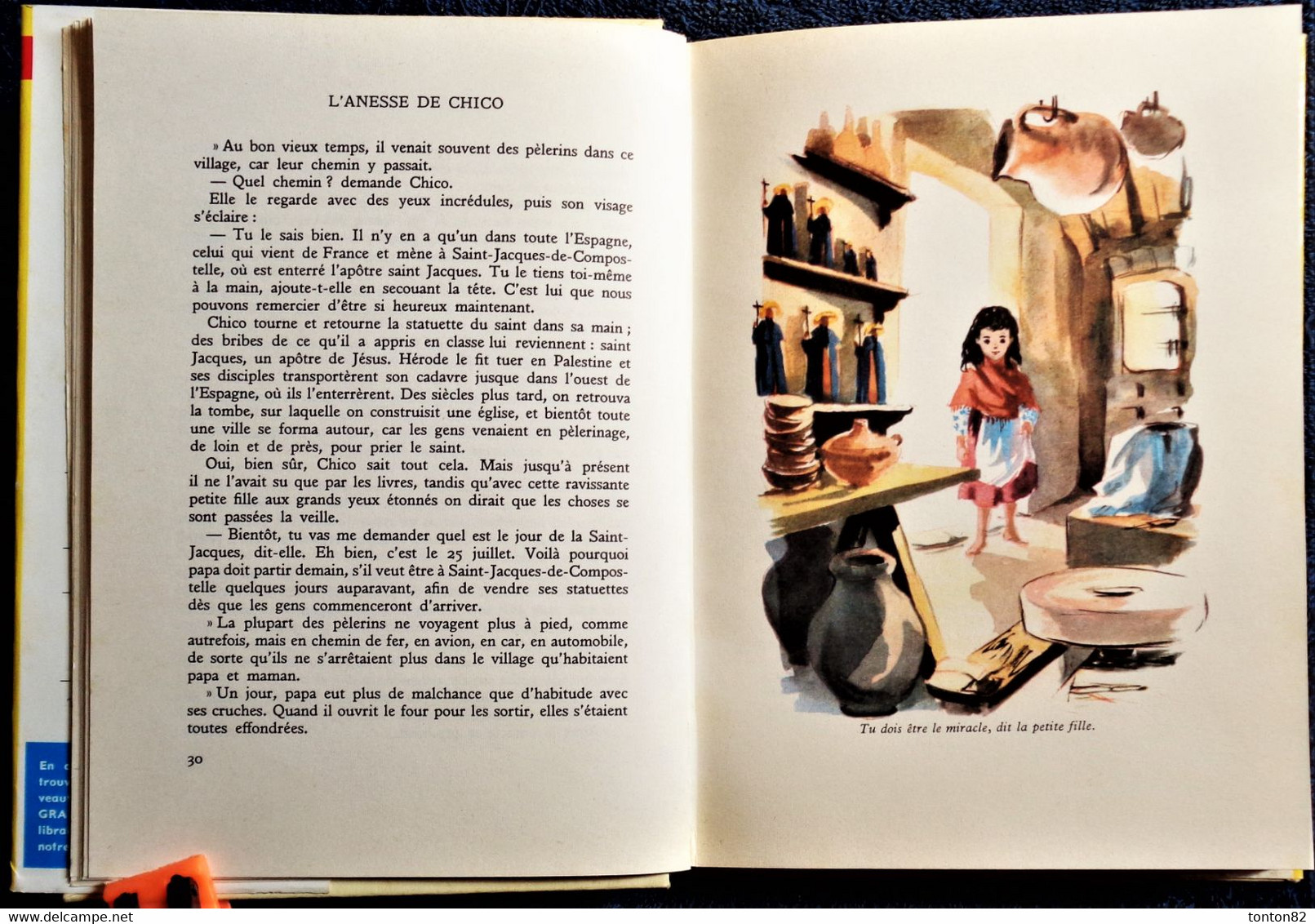 Estrid Ott - L'anesse De Chico - Bibliothèque Rouge Et Or Souveraine N° 639 - ( 1963 ) . - Bibliotheque Rouge Et Or