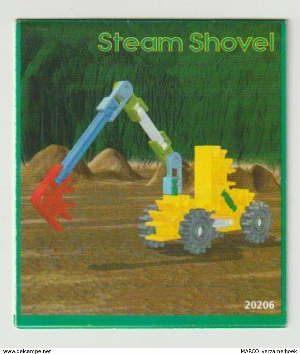 K'NEX Brochure-leaflet Creative Construction 20206 Steam Shovel - K'nex