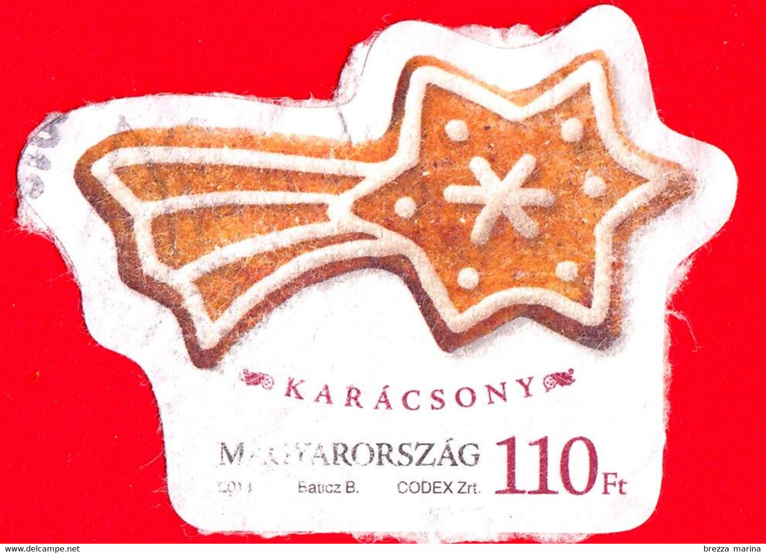 UNGHERIA - Magyar - 2013 - Natale - Christmas - Noel - Navidad - Stella - 110 - Used Stamps