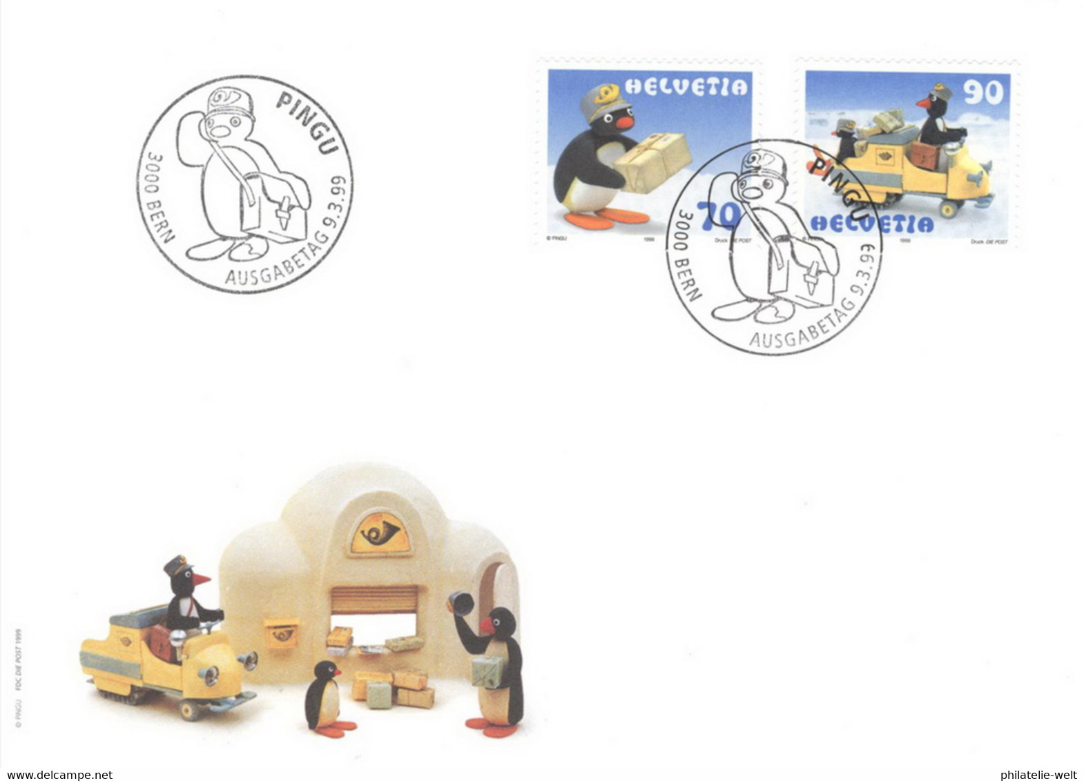 Schweiz 1673/74 FDC - FDC