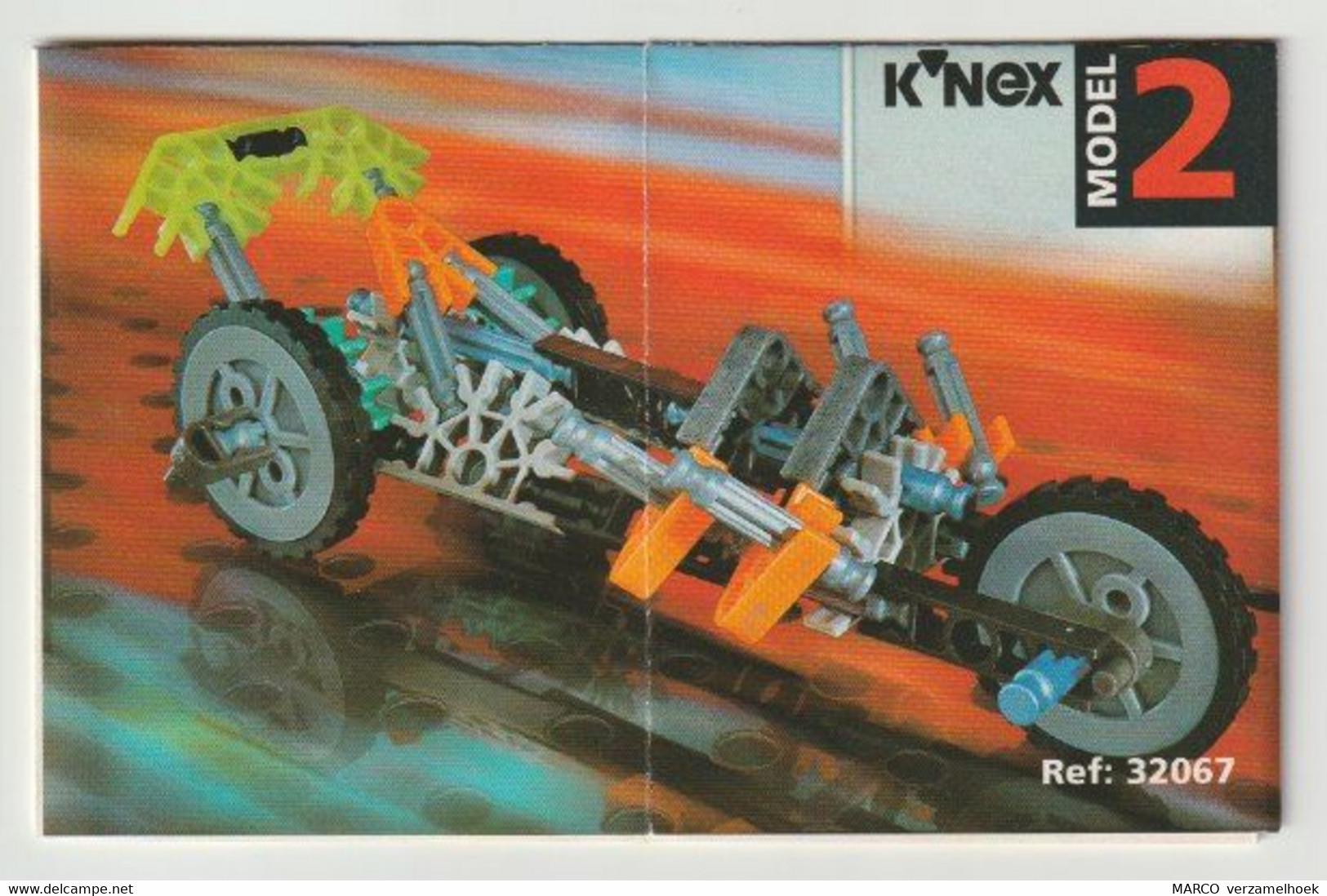 K'NEX Brochure-leaflet Creative Construction 32067 Model 2 - K'nex