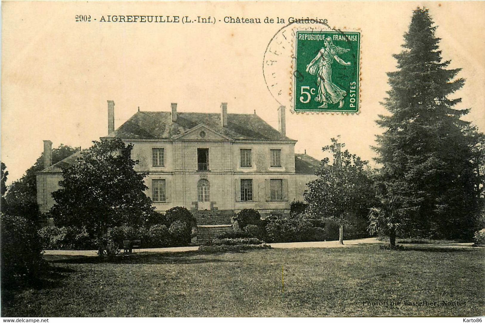 Aigrefeuille Sur Maine * Le Château De La Guidoire - Aigrefeuille-sur-Maine