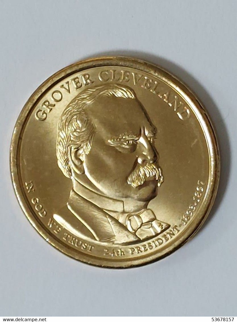 USA - 1 Dollar, 2012D, President Of The USA - Grover Cleveland (1893–1897), KM# 527 - 2007-…: Presidents