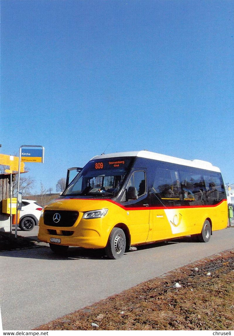 Sternenberg ZH 3 Bild Postauto  H  Limitierte Auflage! - Sternenberg