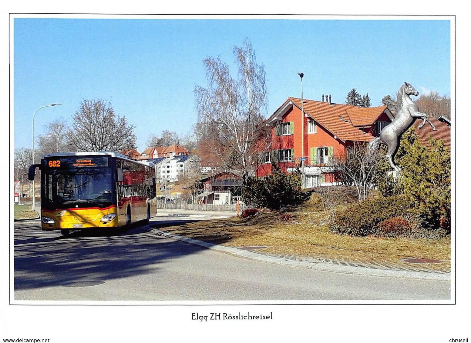 Elgg ZH  Postauto  Q  Limitierte Auflage! - Elgg