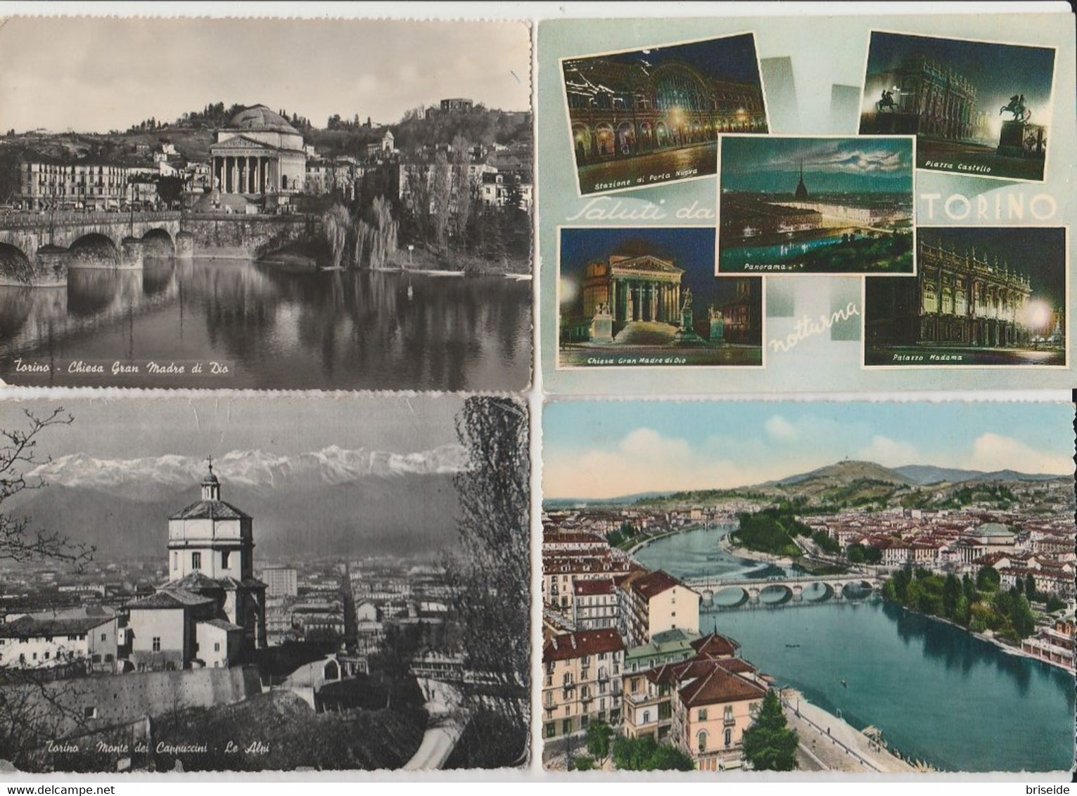 TORINO N. 4 CARTOLINE VEDUTE VARIE - Collections & Lots