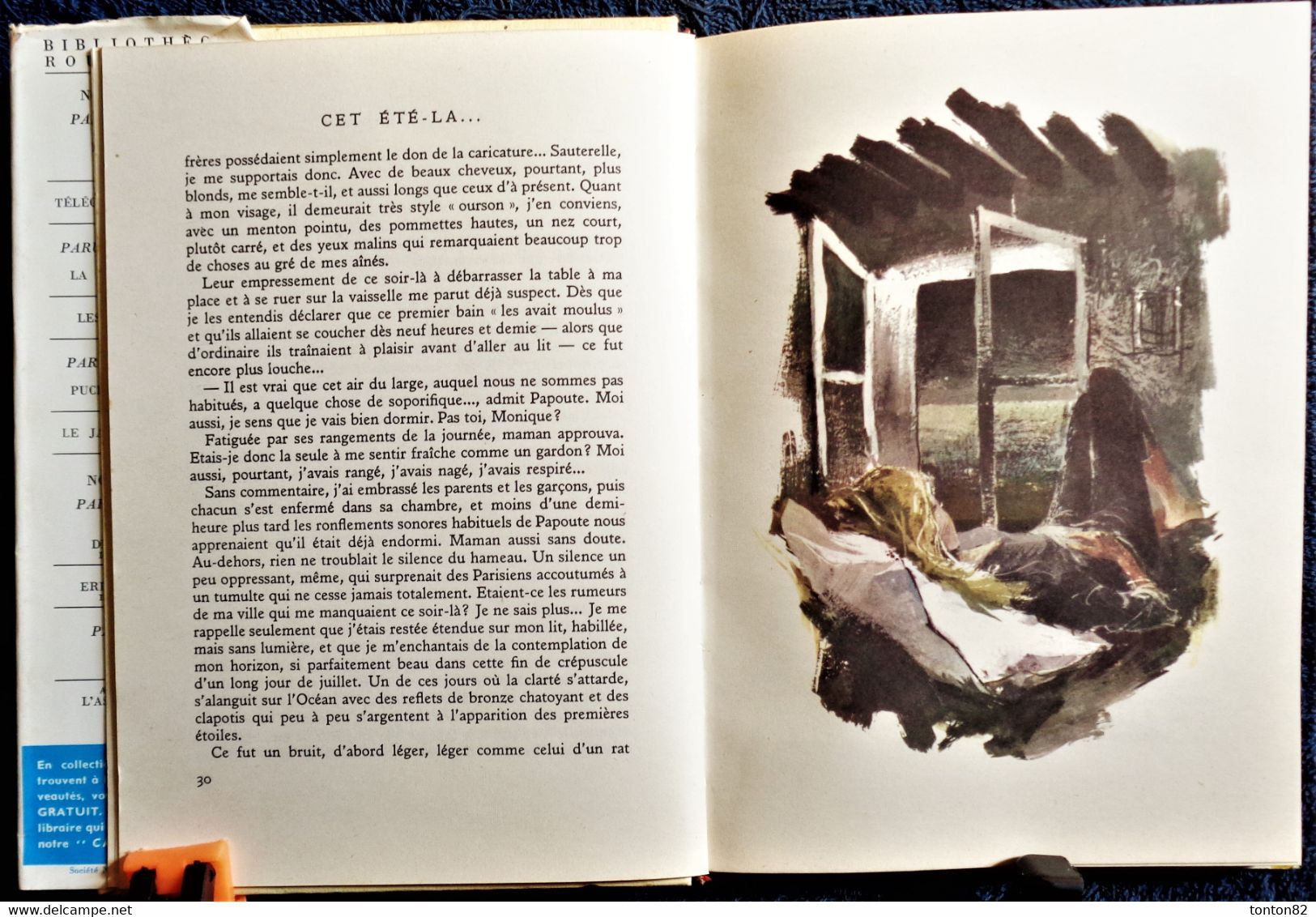 Saint-Marcoux - Cet été-là ... - Bibliothèque Rouge Et Or N° 613 - ( 1961 ) . - Bibliothèque Rouge Et Or