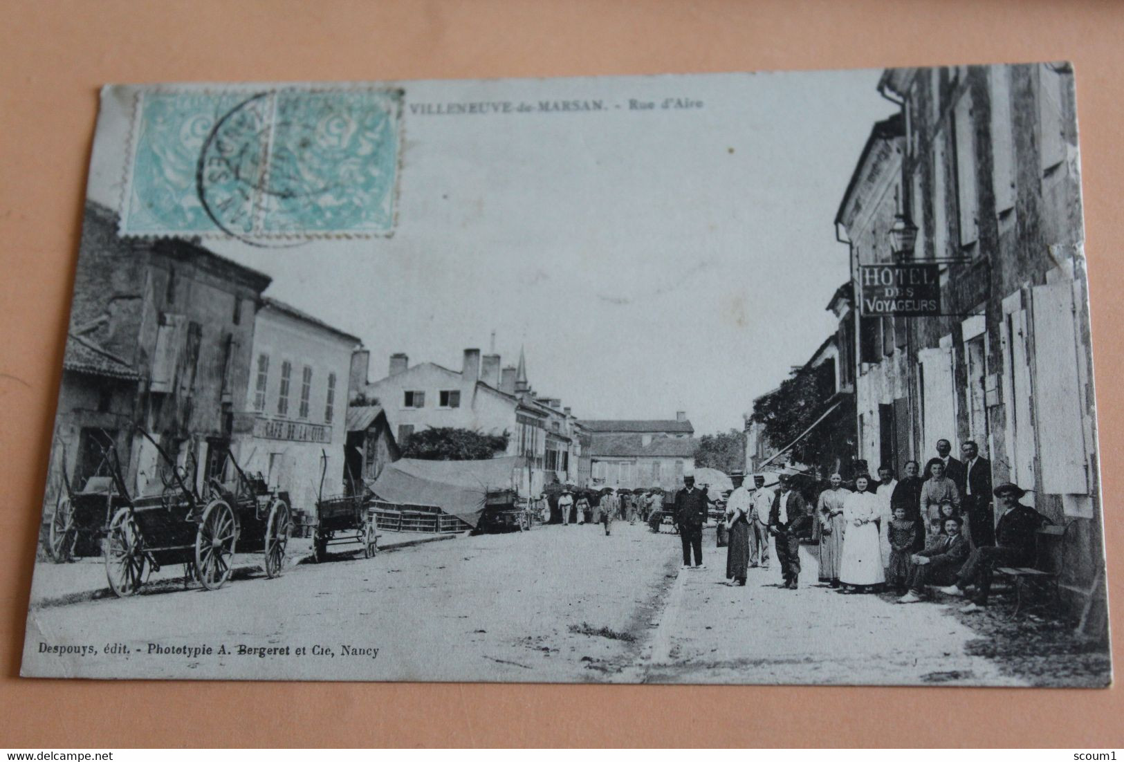 Villeneuve De Marsan - Rue D'aire - 1905 - Villeneuve De Marsan