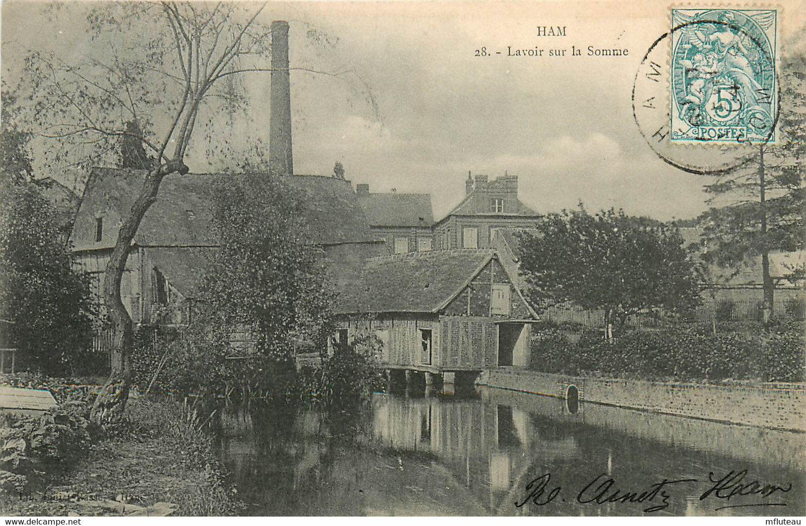 80* HAM Lavoir Sur La Somme       RL09.0504 - Ham