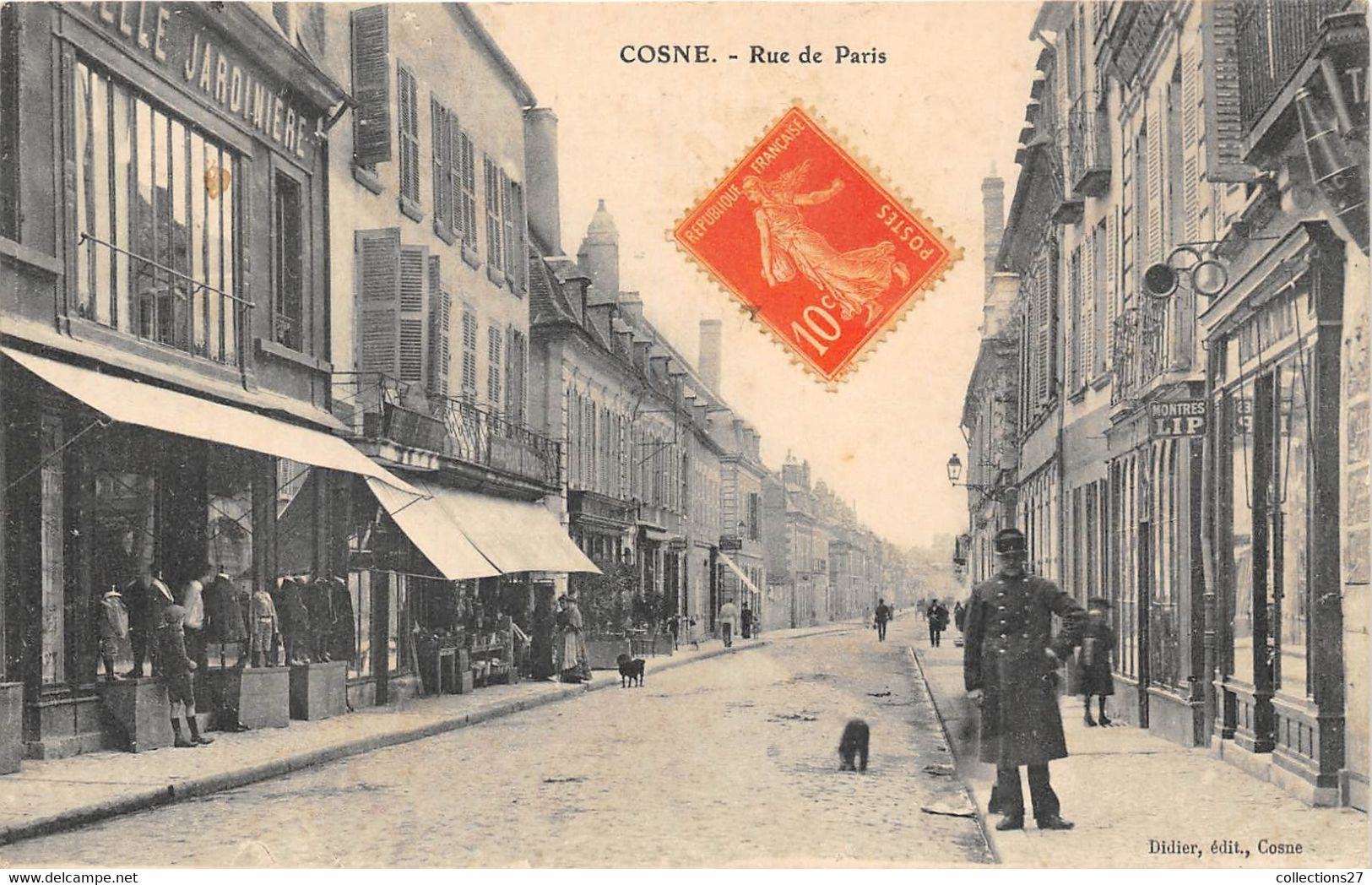 58-COSNE-SUR-LOIRE- RUE DE PARIS - Cosne Cours Sur Loire