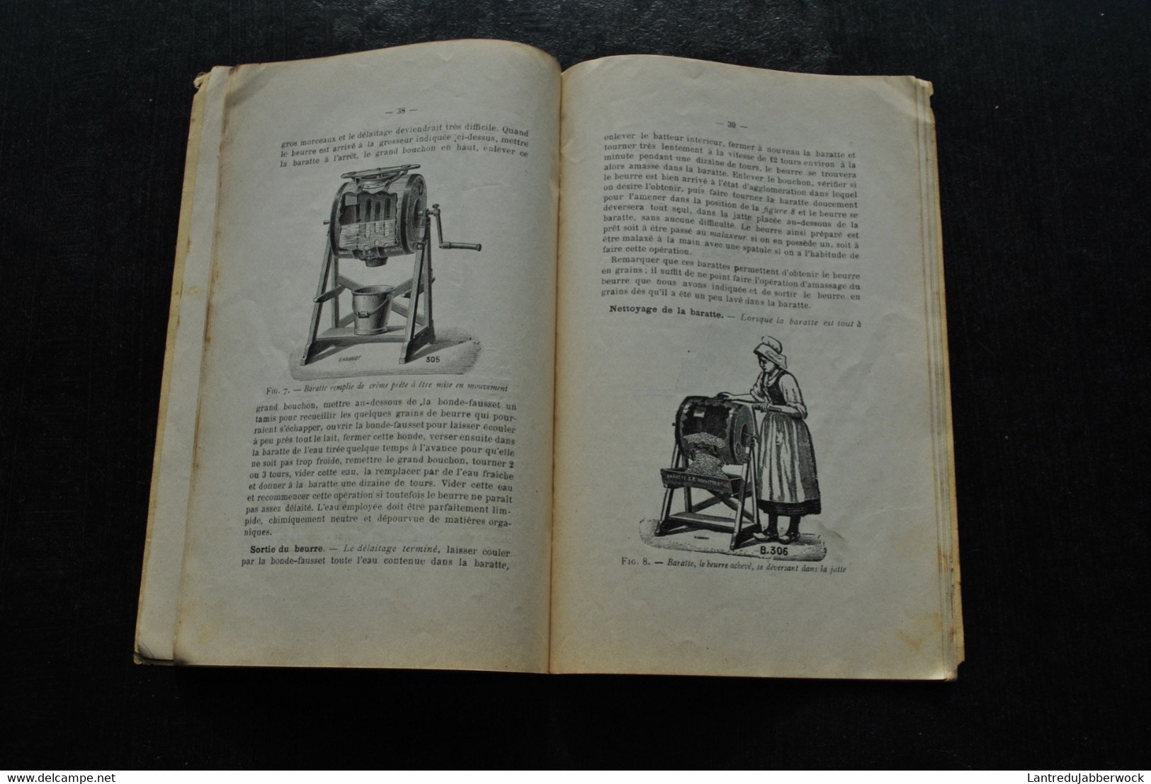 Comment On Fait Le Bon Beurre à La Ferme, Chez Le Particulier, à La Laiterie-beurrerie Guide Pratique Ets. SIMON FRERES - 1901-1940