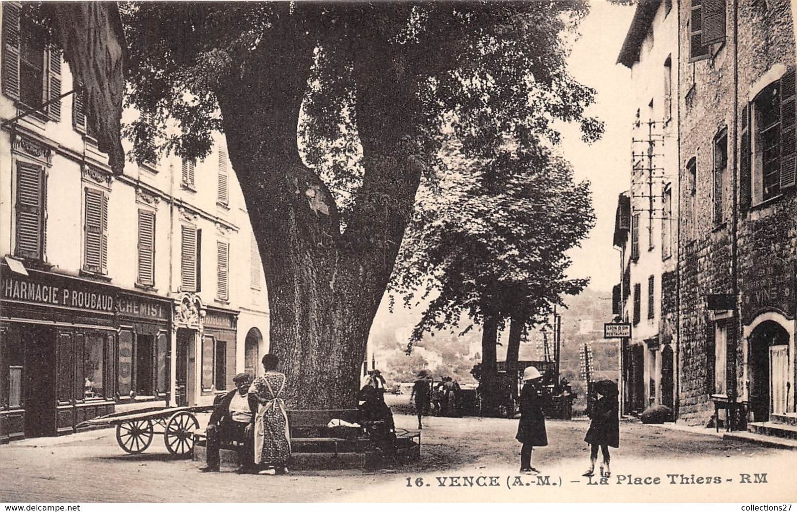 06-VENCE- LA PLACE THIERS - Vence