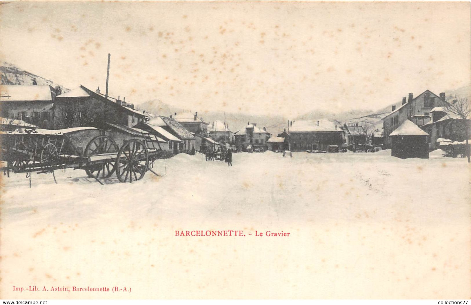 04-BARCELONNETTE- LE GRAVIER - Barcelonnetta