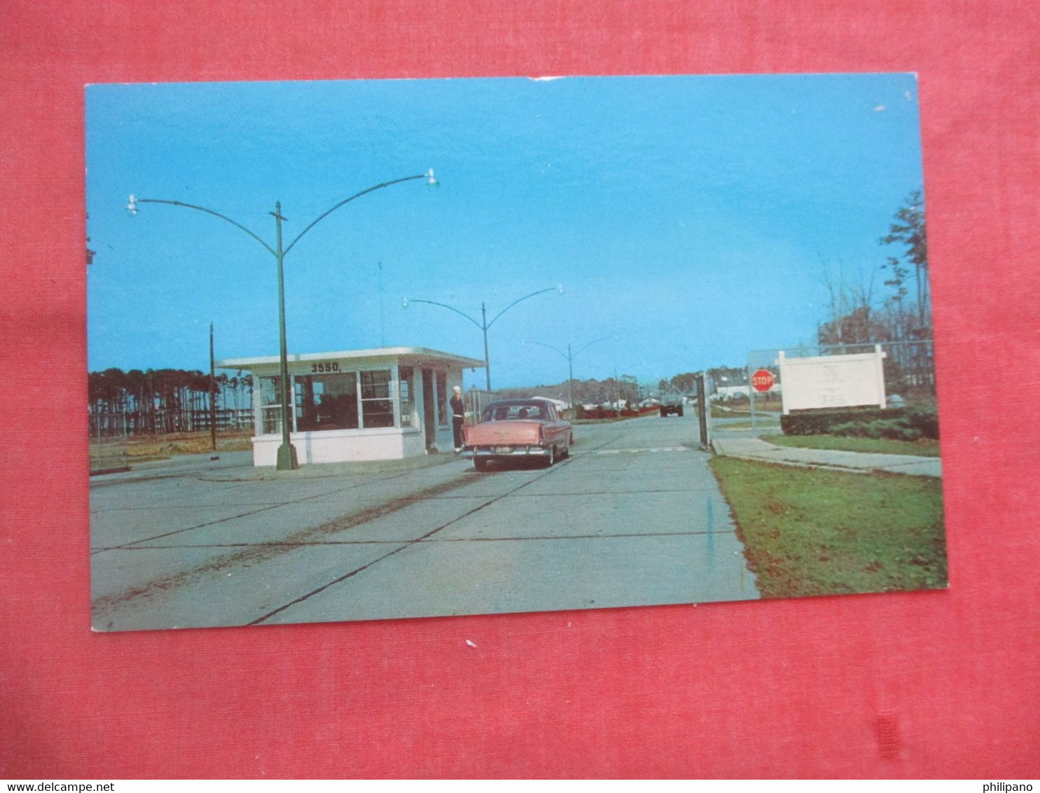 Entrance.  Gate. To Little Creek Amphibious Base.   Norfolk Virginia > Norfolk       Ref 5580 - Norfolk