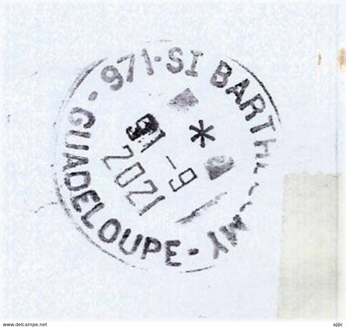 Lettre Adressée à St Barthelemy (Antilles Francaises),  Retour à L Expediteur - Storia Postale