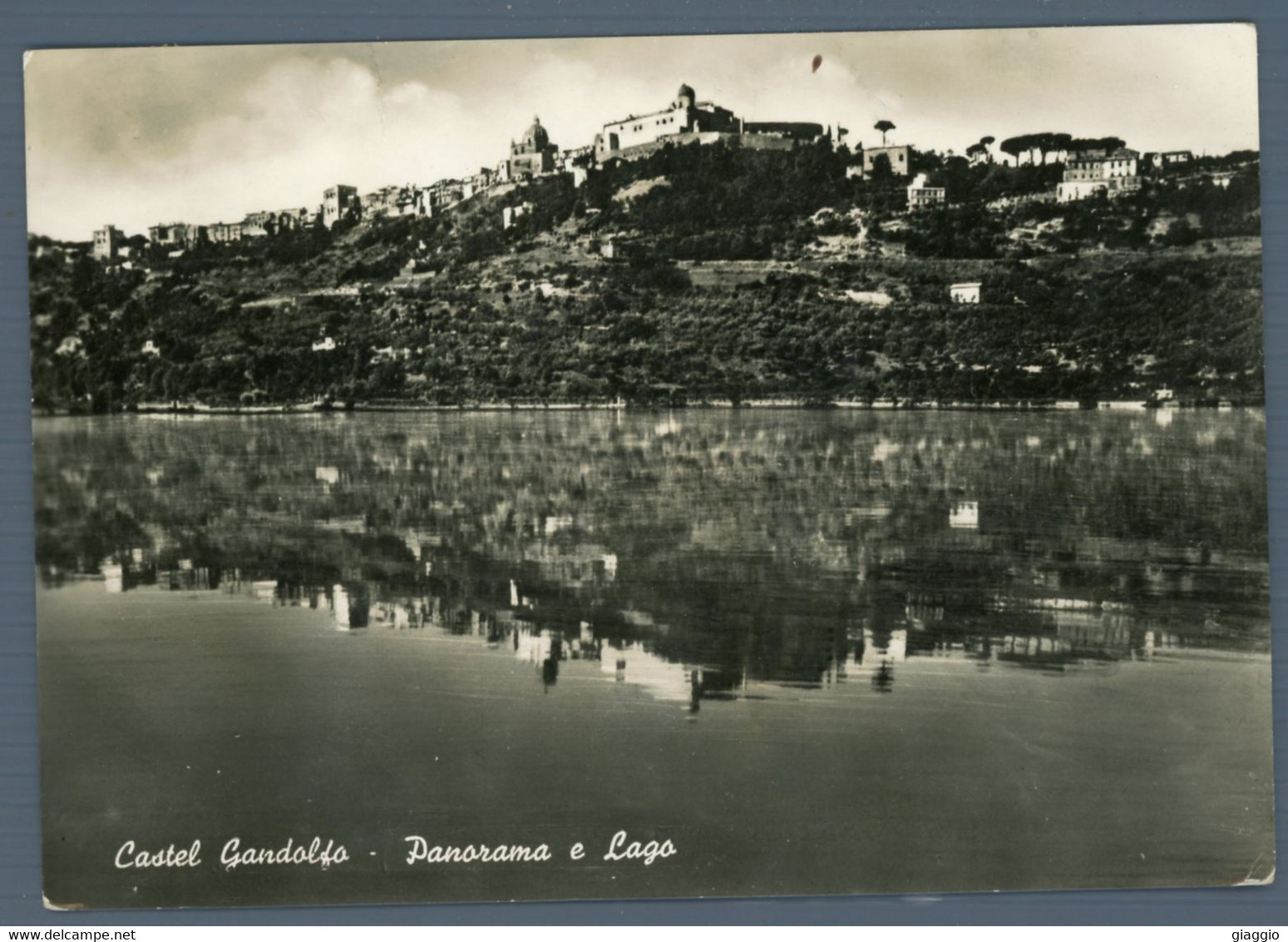 °°° Cartolina - Castel Gandolfo Panorama E Lago Viaggiata °°° - Velletri