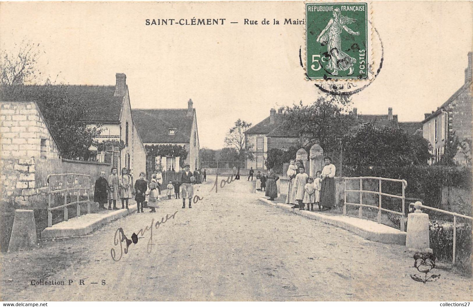 89-SAINT-CLEMENT- RUE DE LA MAIRIE - Saint Clement