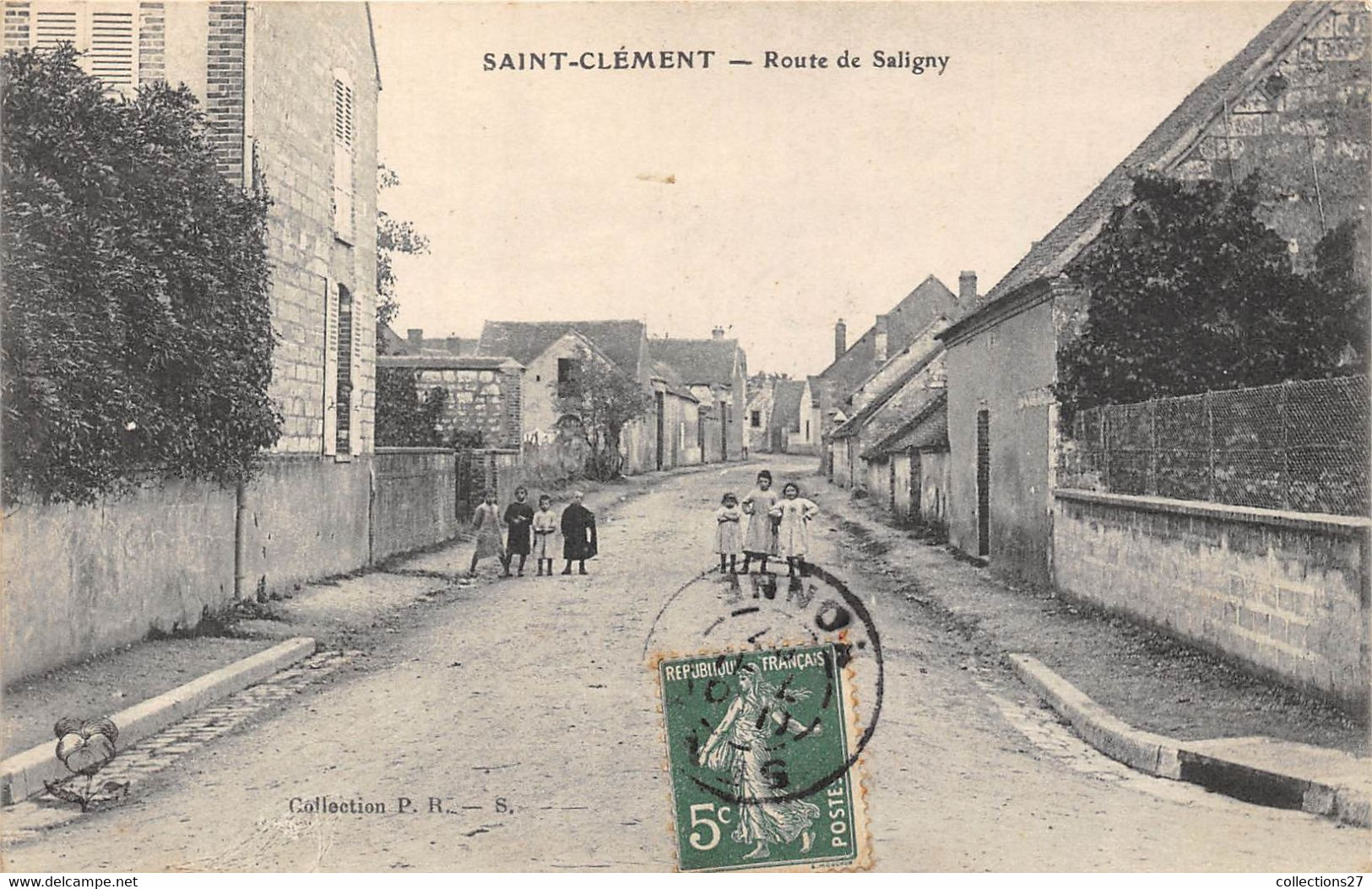 89-SAINT-CLEMENT- ROUTE DE SALIGNY - Saint Clement