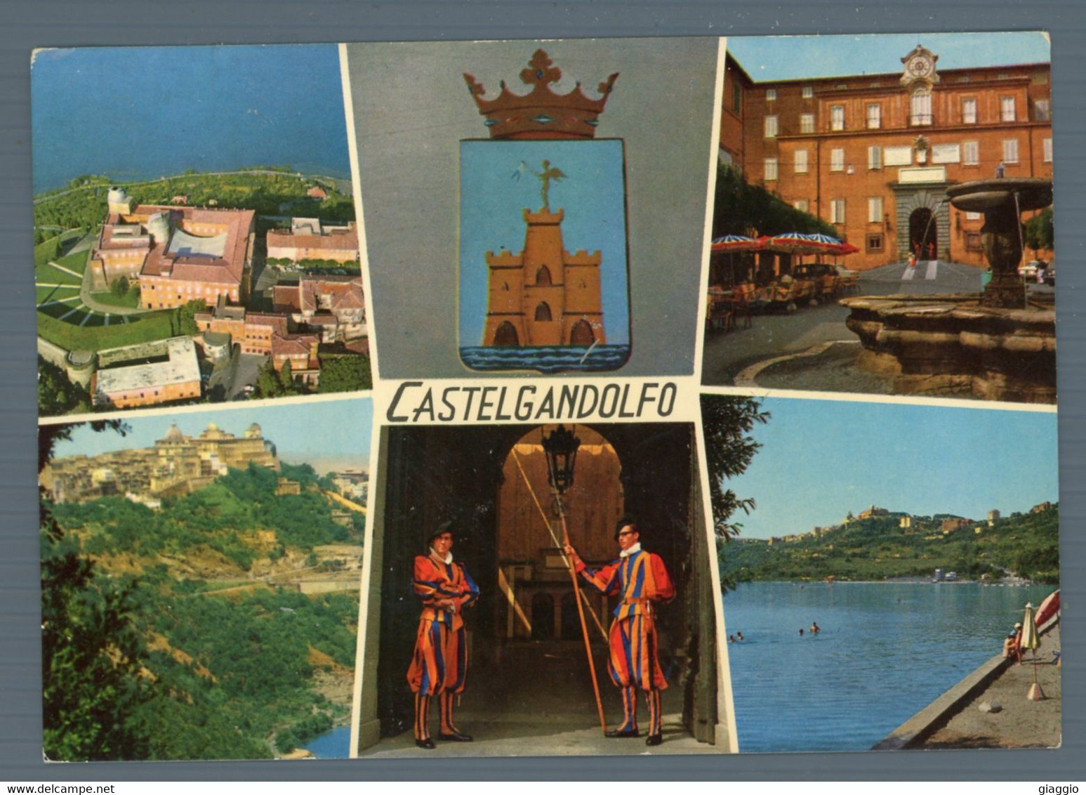 °°° Cartolina - Castelgandolfo Vedute Viaggiata °°° - Velletri