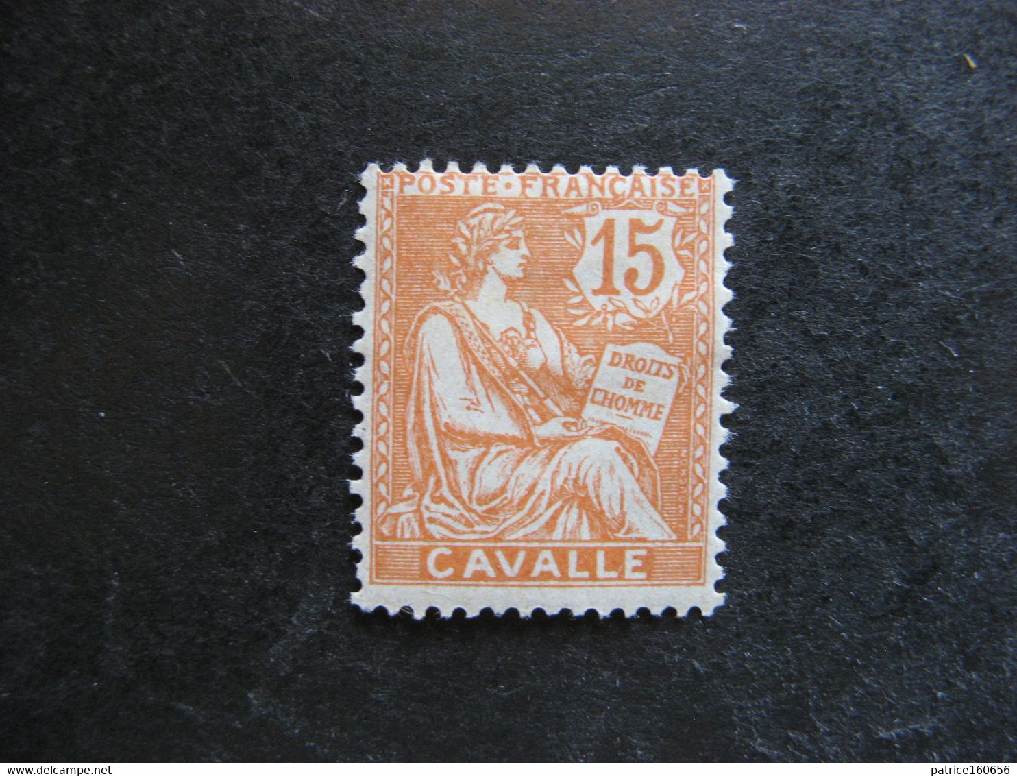 CAVALLE :  TB N° 12, Neuf X . - Unused Stamps