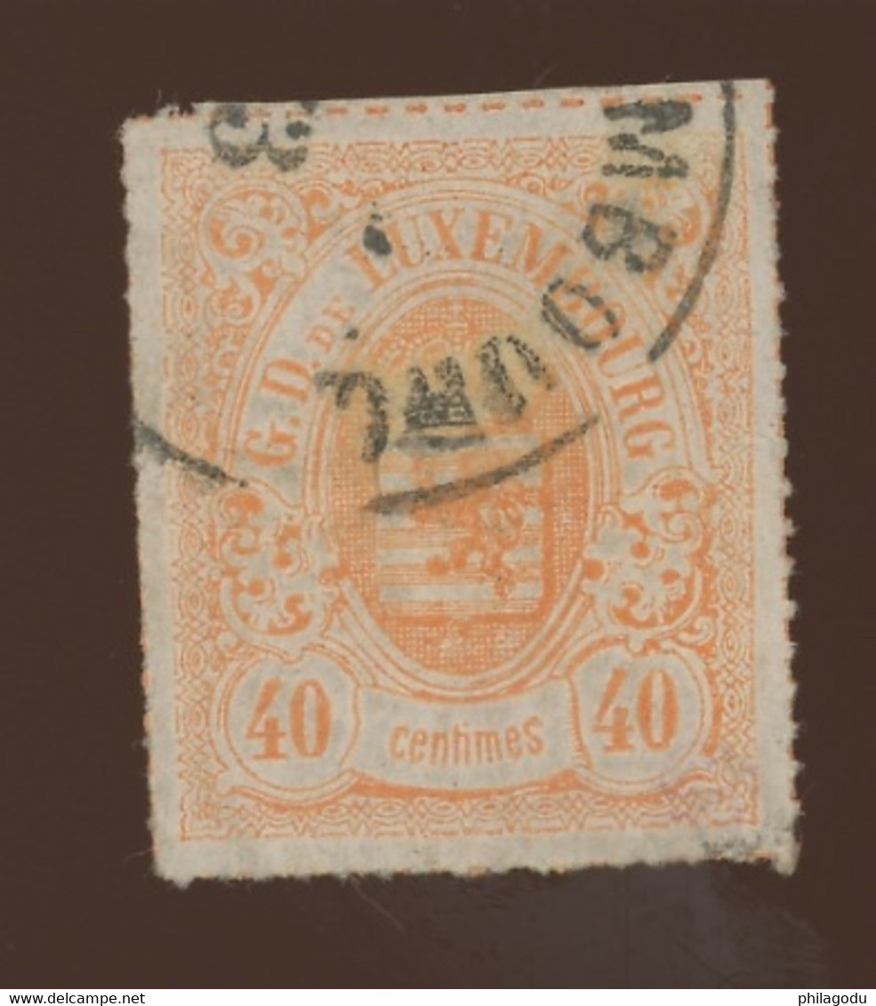 Percé Colorés Frankfurt 26 Ø Cote Yv. 100,--€ - 1882 Allegory