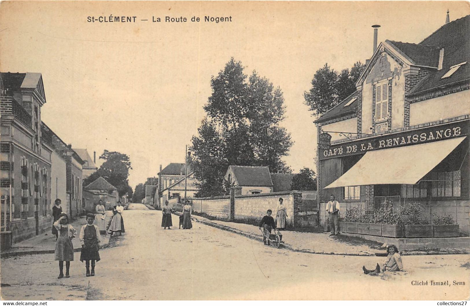 89-SAINT-CLEMENT-LA ROUTE DE NOGENT - Saint Clement