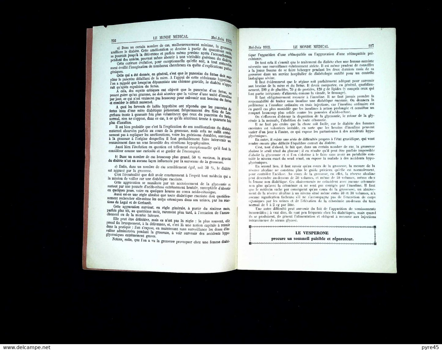 Revue " Le Monde Médical " N° 991, 1955 - Médecine & Santé