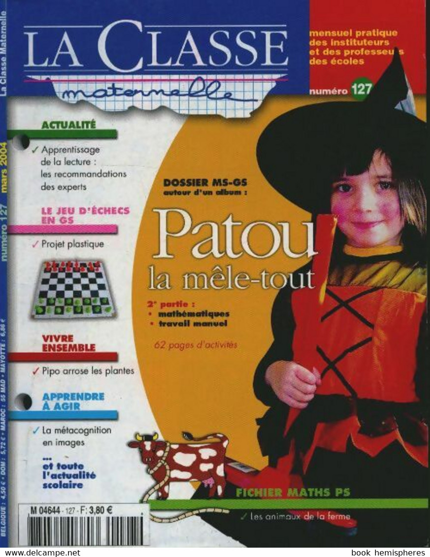 La Classe Maternelle N°127 De Collectif (2004) - 0-6 Anni