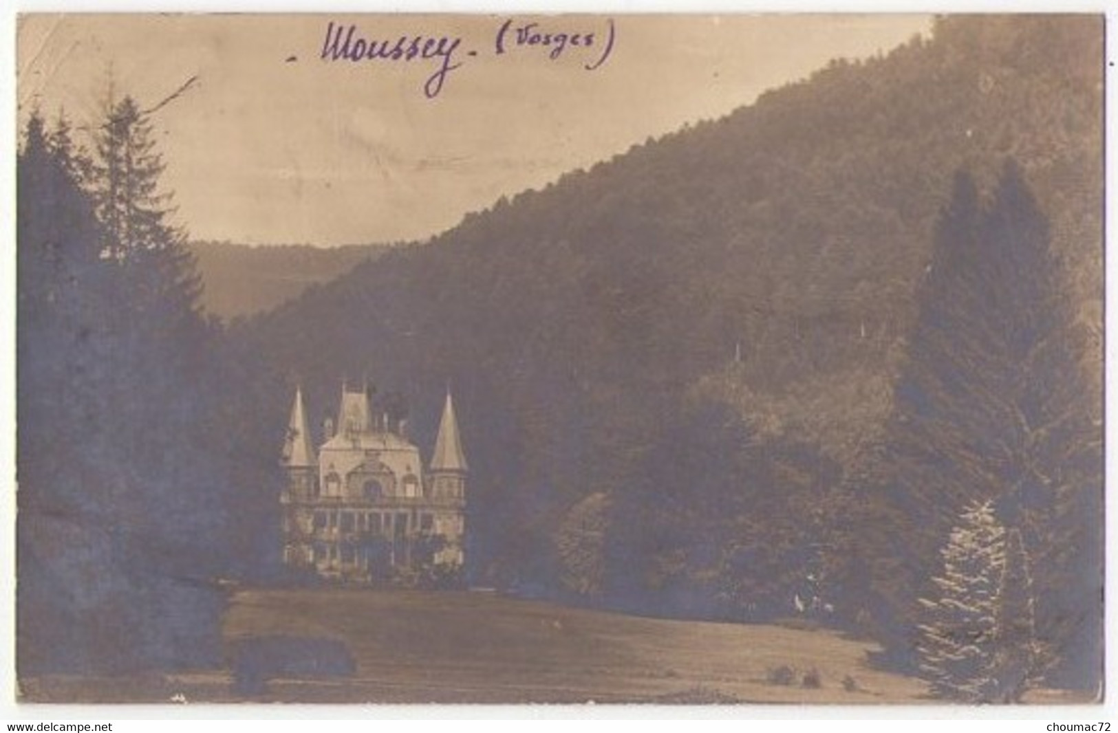 (88) 080, Moussey, Carte Photo, Château, état - Moussey