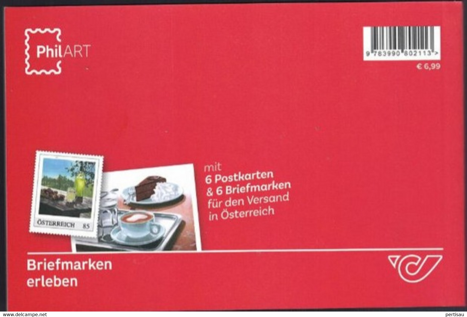 Genieten In Oostenrijk 6 Speciale Zegels En Kaarten 2022 - Unused Stamps