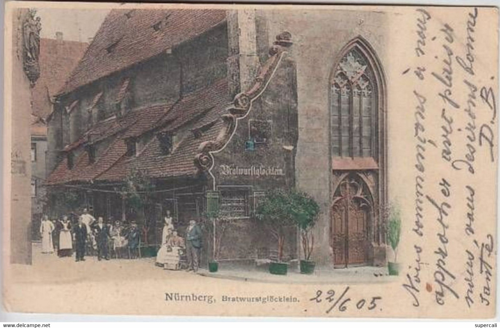 REF19.680  ALLEMAGNE.  NÜRNBERG.BRATWURSTGLÖCKLEIN - Neustadt Waldnaab