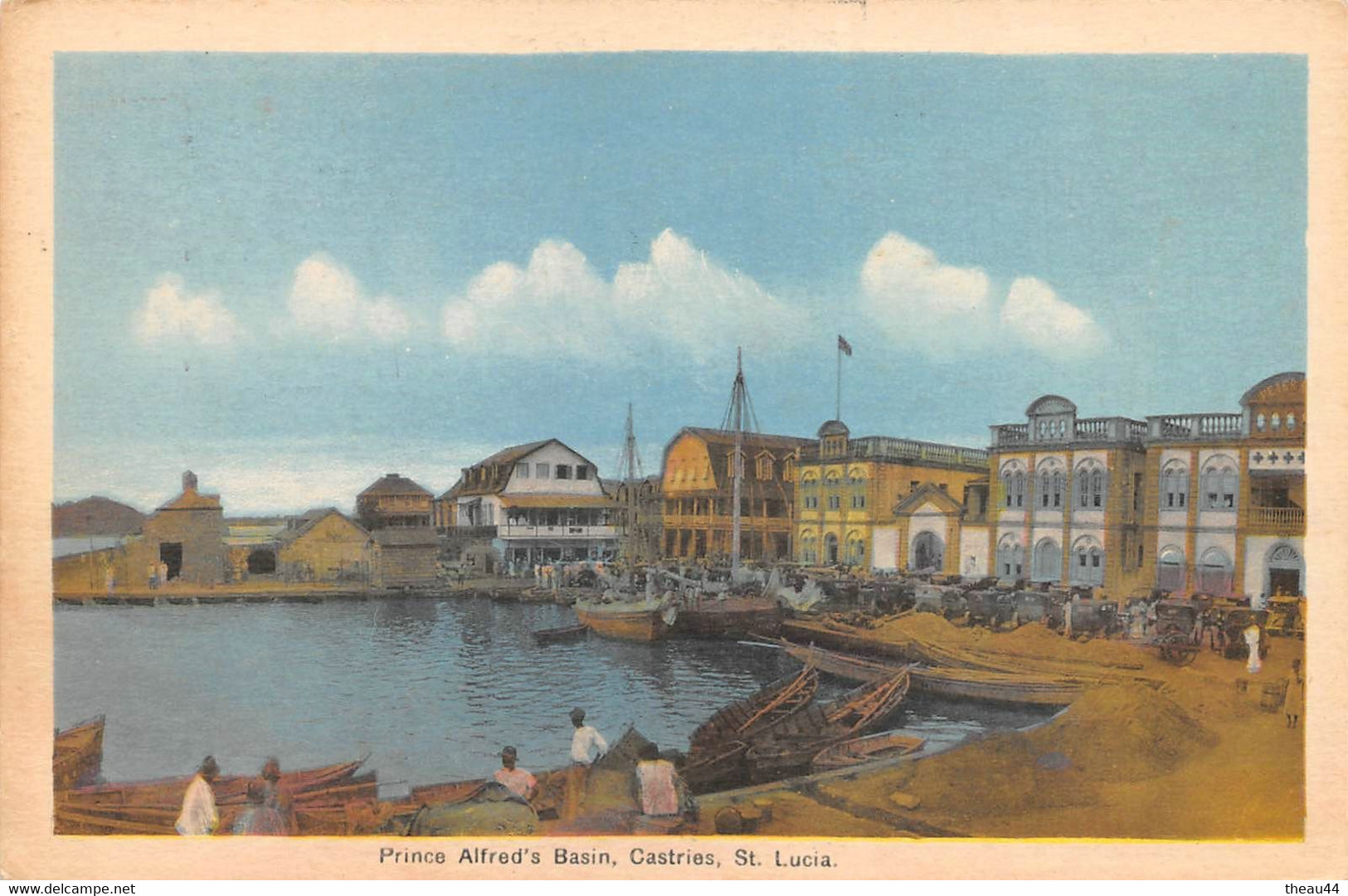 AMERIQUE   -   ANTILLES  -  SAINTE-LUCIE   -  Prince Alfred's Basin, Castries - Saint Lucia