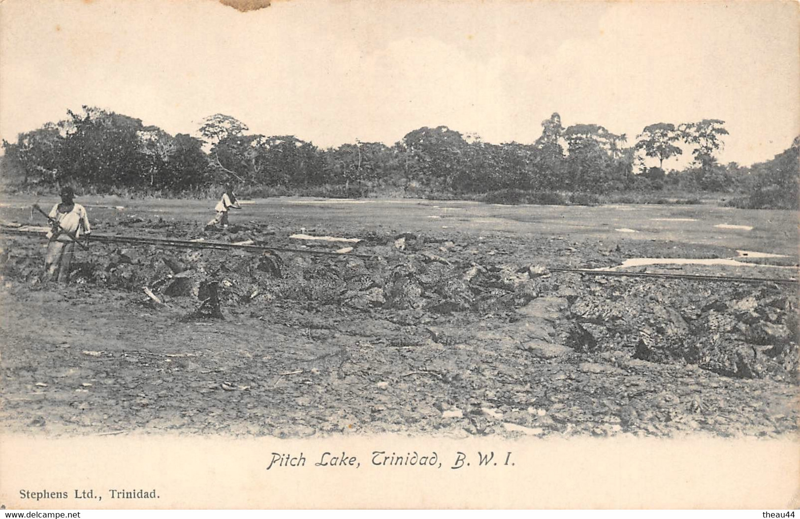 AMERIQUE   -   ANTILLES  -  TRINIDAD  -  Pitch Lake  -  B.W.I. - Trinidad