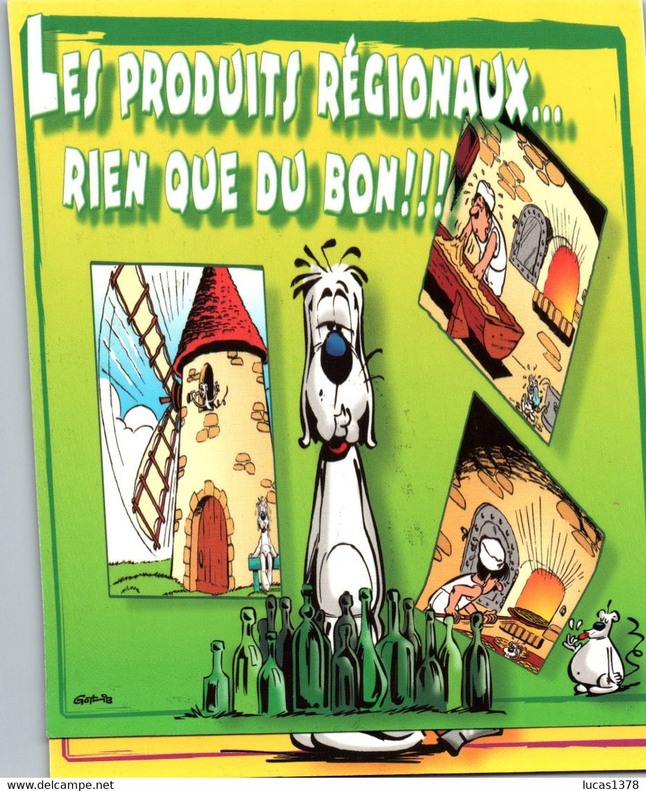 Thème -BD - Gotlib - Gai-Luron - lot de 30 cartes