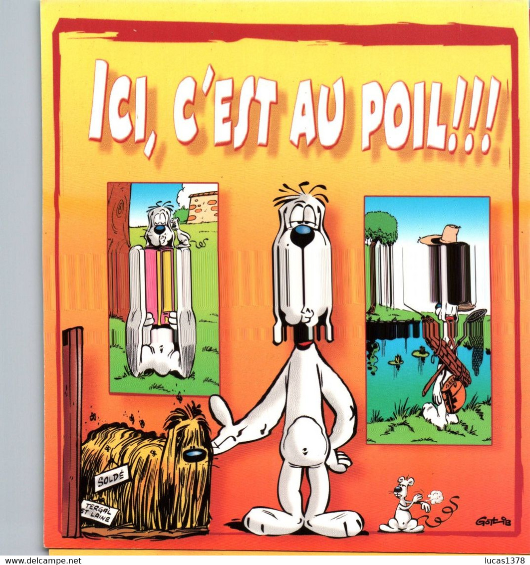 Thème -BD - Gotlib - Gai-Luron - lot de 30 cartes