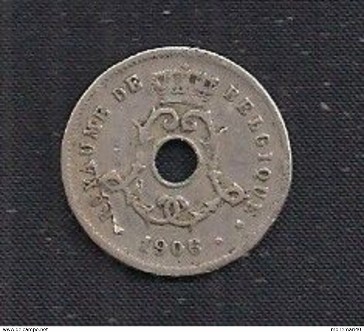 BELGIQUE - 5 CENTIMES - LEOPOLD II - 1906 - 5 Cent