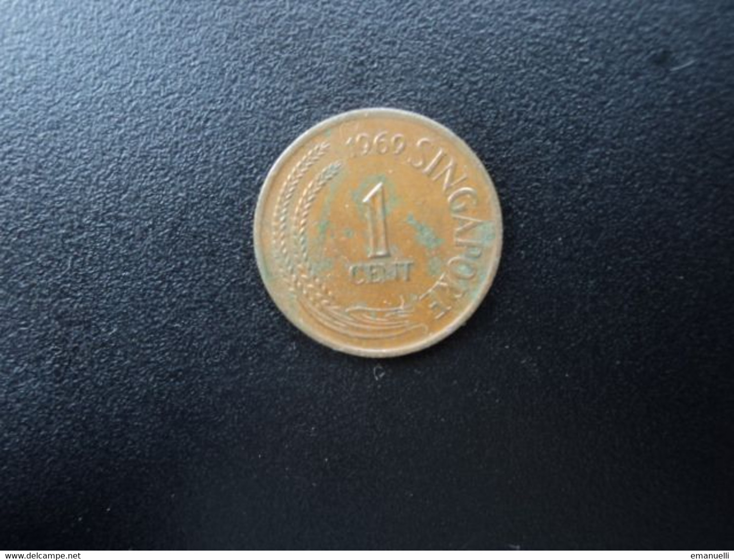 SINGAPOUR : 1 CENT   1969    KM 1     SUP 55 * - Singapour