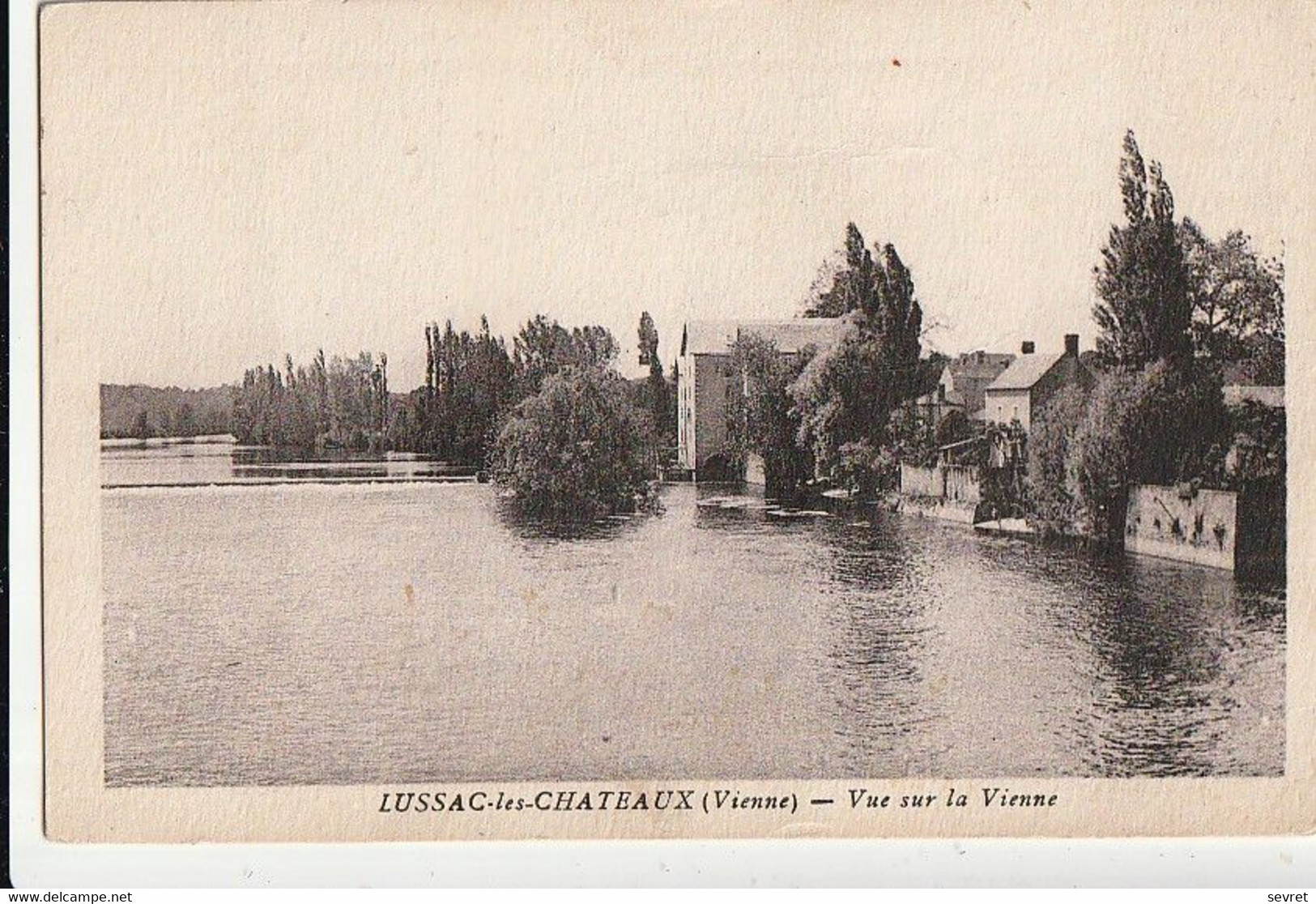 LUSSAC-les-CHATEAUX. - Vue Sur La Vienne - Lussac Les Chateaux