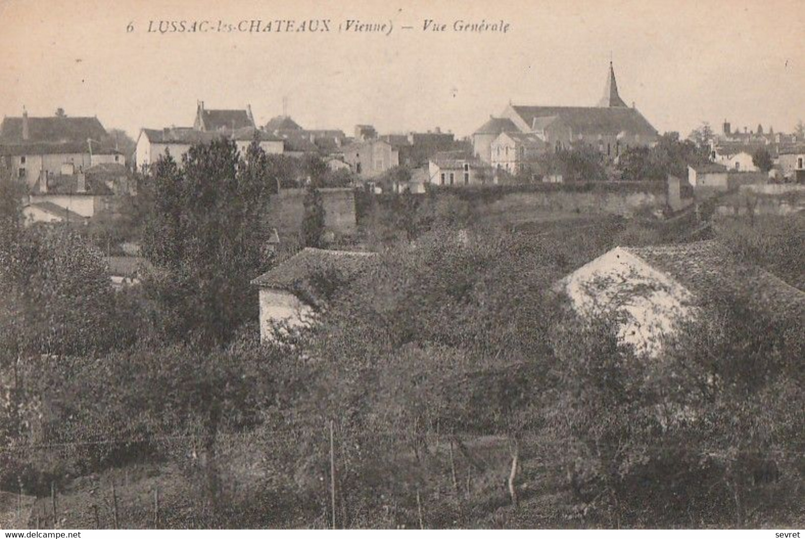 LUSSAC-les-CHATEAUX. - Vue Générale - Lussac Les Chateaux