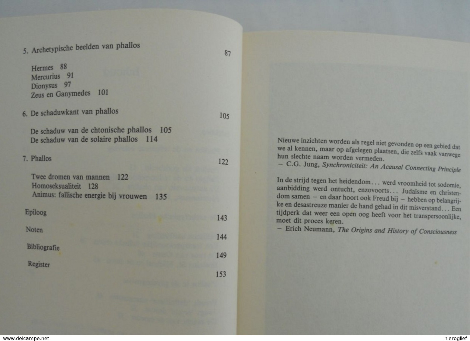 PHALOS De Spirituele Identiteit Van De Man - Door Eugène Monick Religie Archetypen Psychoanalyse Homo Sexualiteit Eros - Esotérisme