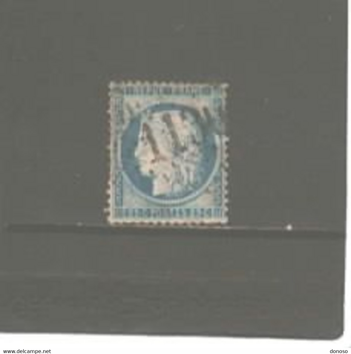 FRANCE 1871 CERES Yvert  60A Oblitéré GC 1130 Corcieux - 1871-1875 Ceres