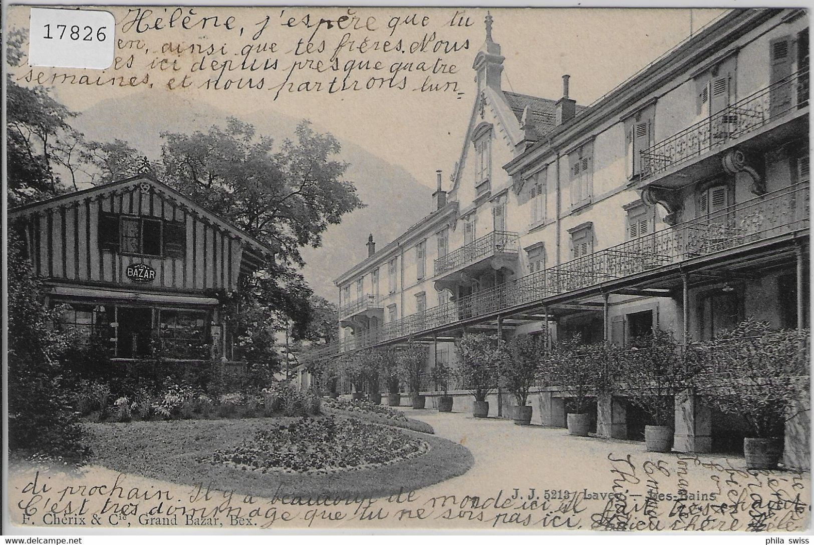 Lavey - Les Bains - Grand Hotel & Bazar - Lavey