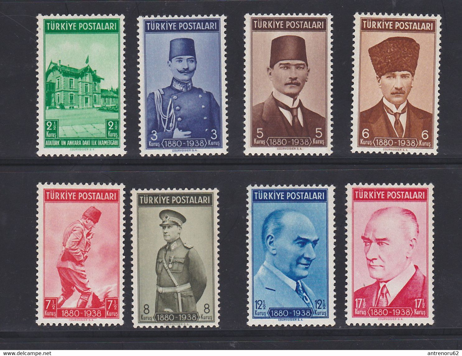 STAMPS-TURKEY-1939-UNUSED-MNH**-SEE-SCAN - Nuovi