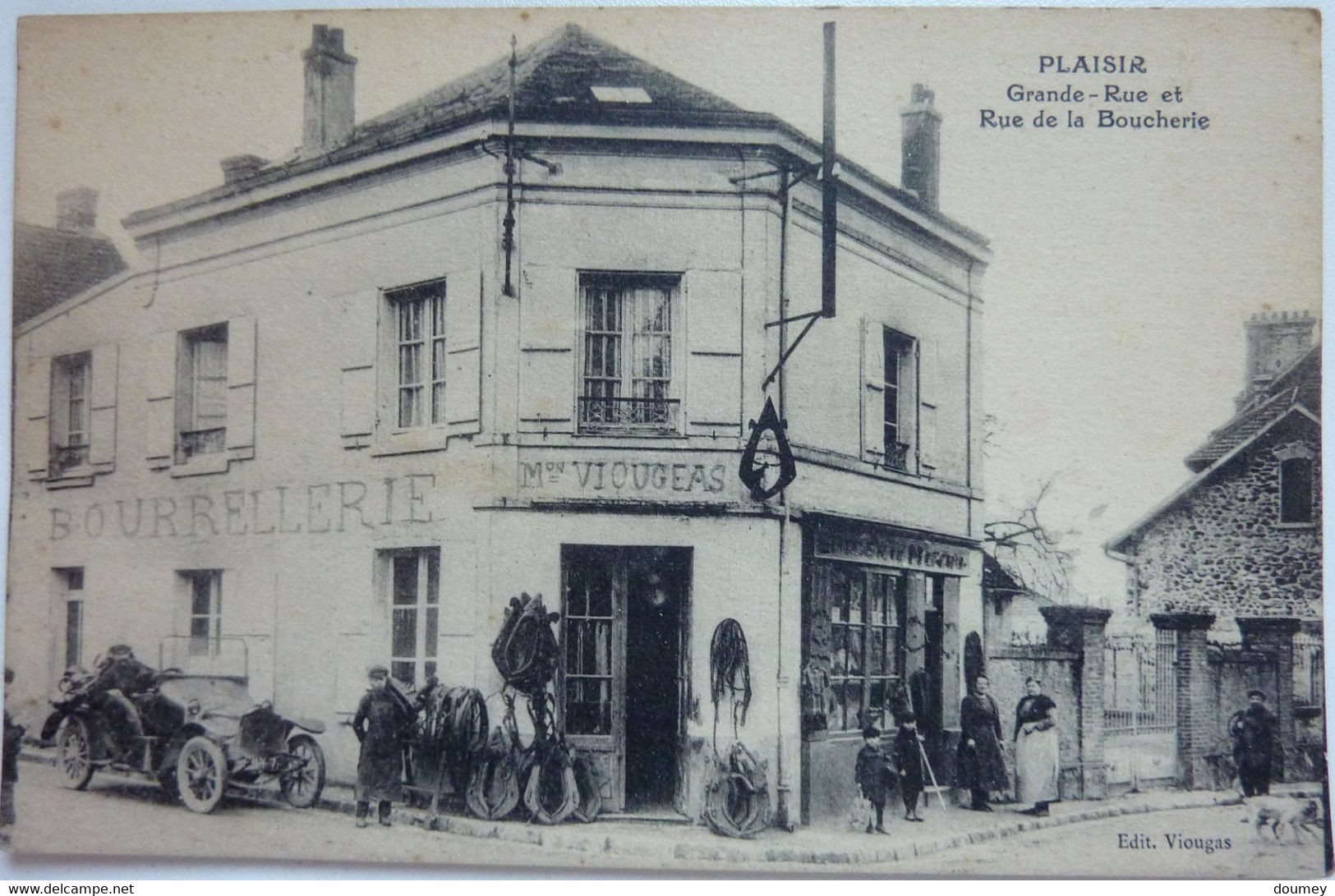 GRANDE-RUE ET RUE DE LA BOUCHERIE - PLAISIR - Plaisir