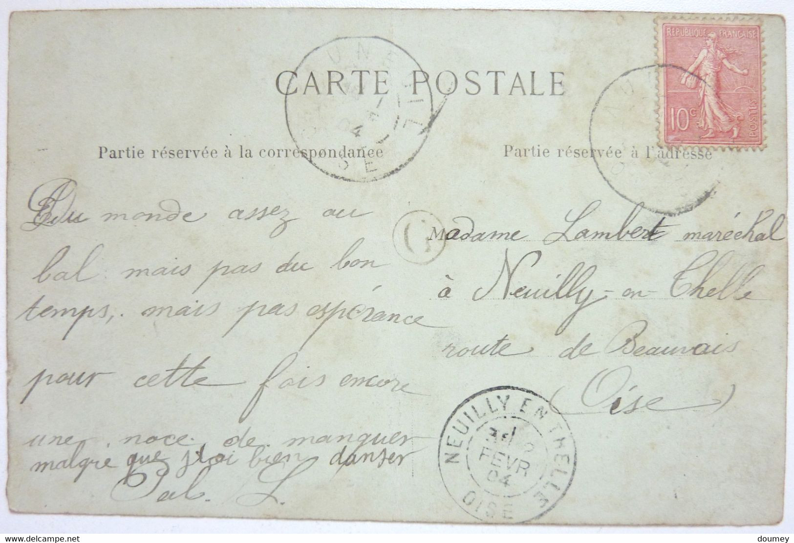 2 CARTES - LE MUSÉE Et LE MUSÉE COTÉ JARDIN - AUNEUIL - Auneuil