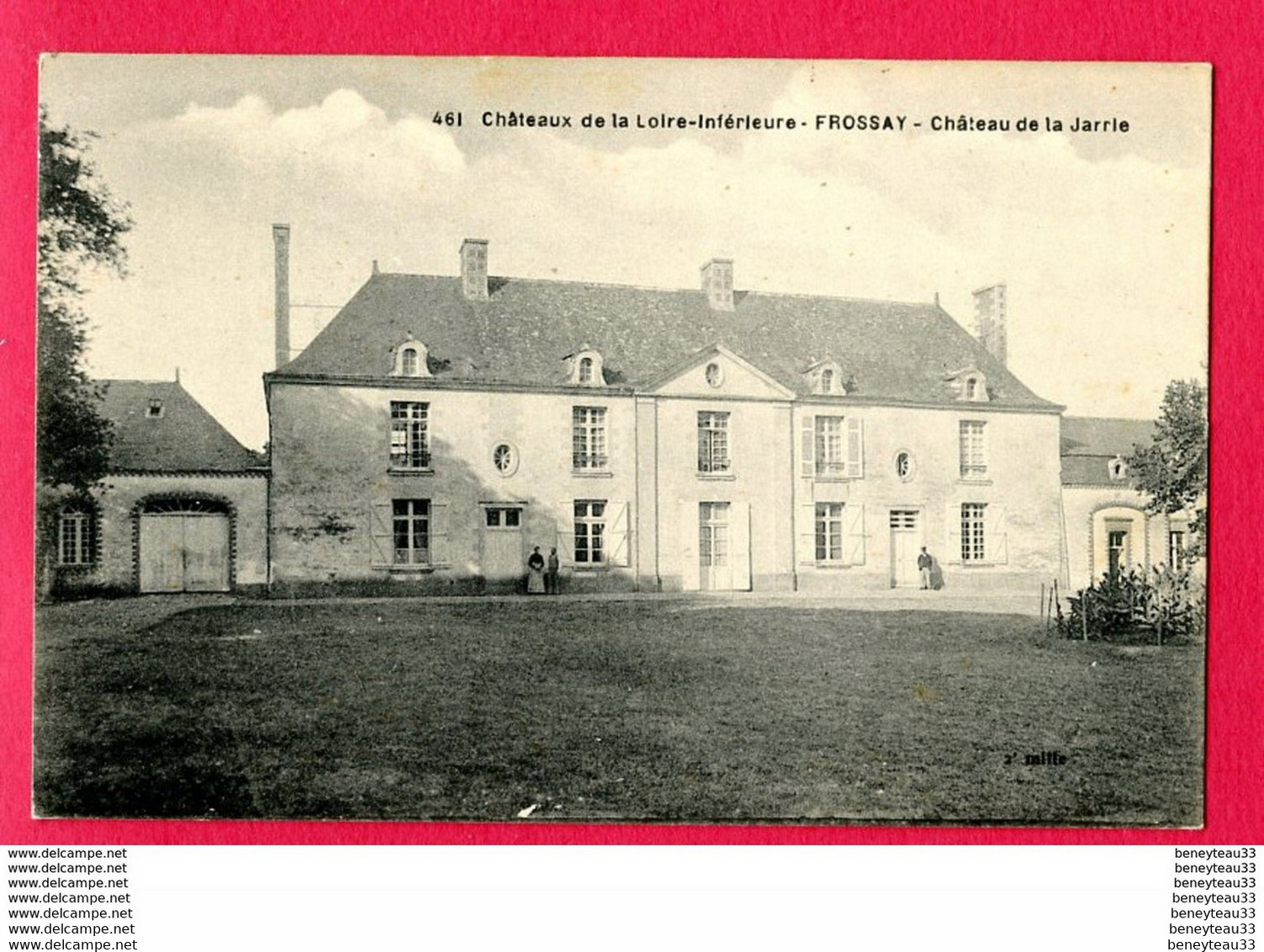 CPA (Réf : X084) 461 Château De La Loire-Inférieure -FROSSAY (44 LOIRE-ATLANTIQUE) Château De La Jarrie (animée) - Frossay