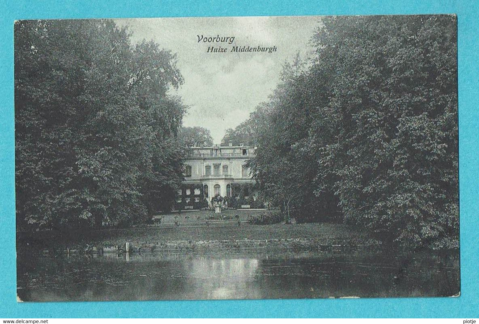 * Voorburg (Zuid Holland - Nederland) * (09 34923) Huize Middenburgh, Kasteel, Castle, Schloss, Chateau, étang Vijver - Voorburg