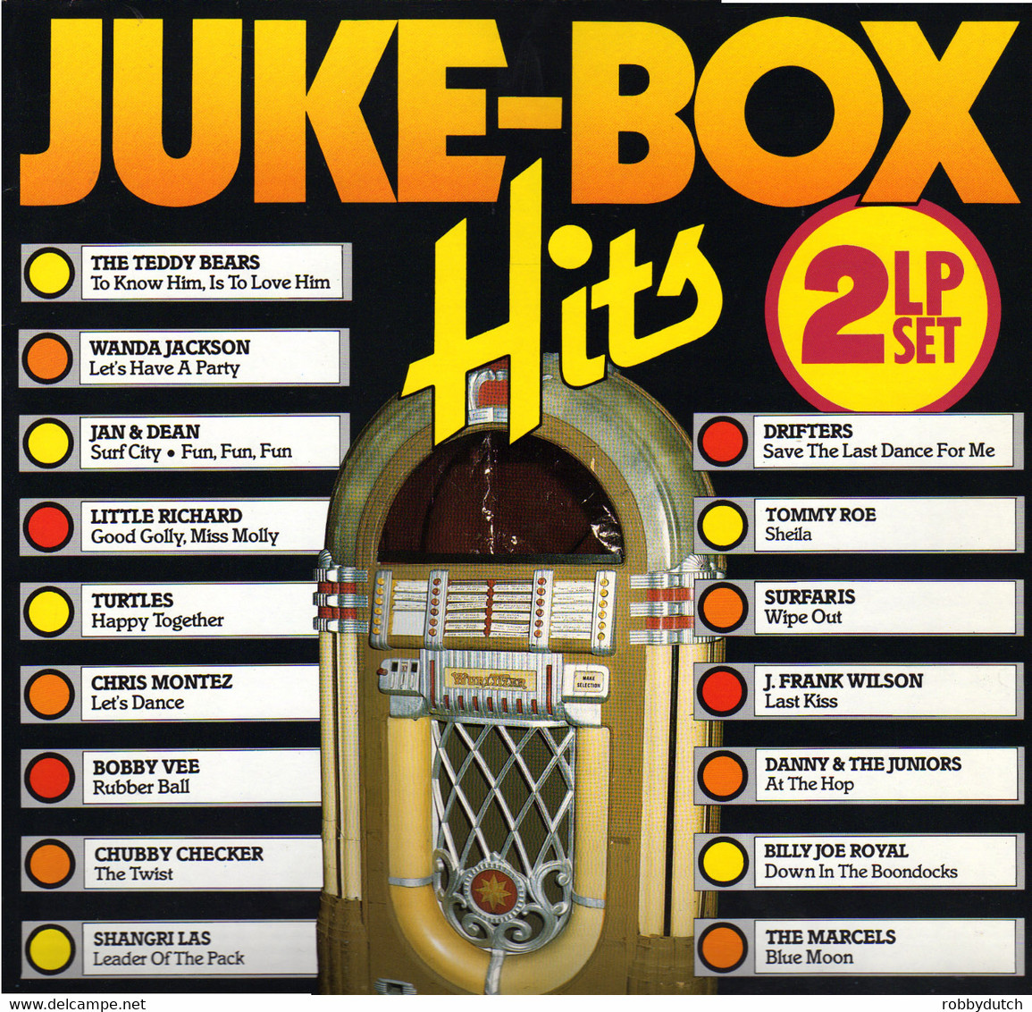 * 2LP * JUKE-BOX HITS - ROCK 'N' ROLL FEVER Vol. 1 & 2  (USA 1982EX!!) - Hit-Compilations