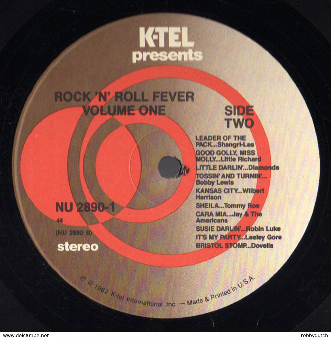 * 2LP * JUKE-BOX HITS - ROCK 'N' ROLL FEVER Vol. 1 & 2  (USA 1982EX!!) - Compilations